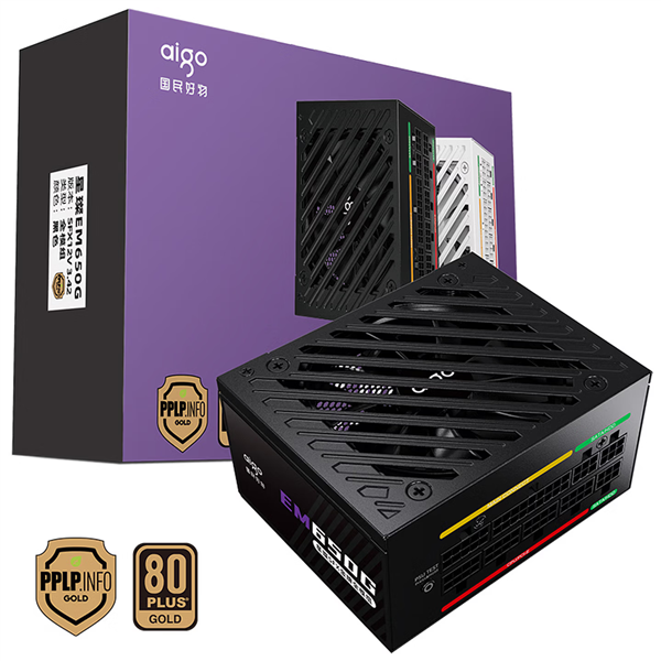 569元起！爱国者星璨EM系列SFX电源上市：支持ATX 3.1  配备12V-2×6接口