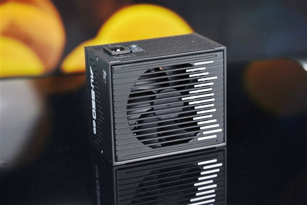 125mm短身 + ATX 3.1!鑫谷昆仑山海MU-850GD电源图赏