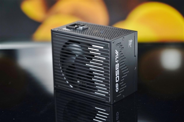 125mm短身 + ATX 3.1!鑫谷昆仑山海MU-850GD电源图赏