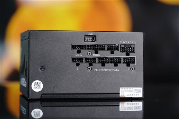 125mm短身 + ATX 3.1!鑫谷昆仑山海MU-850GD电源图赏