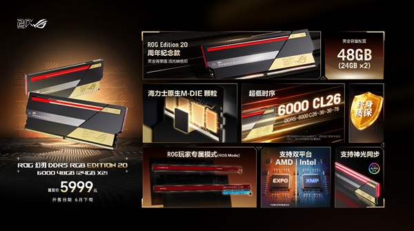 ROG 20周年新品领衔 华硕主板闪耀COMPUTEX 2026