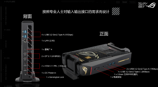 二十载电竞逐光 机身释放强劲战力搭载5090!ROG NUC 20周年版正式发布 树立迷你主机性能新标杆