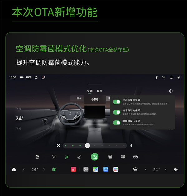 空调不霉了、泊车更稳了!零跑A10纯电小车OTA升级