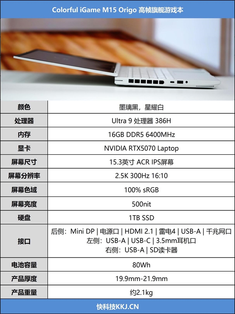 语音开机+环域智控生态!七彩虹iGame M15 Origo 高帧旗舰游戏本评测:旗舰配置与智慧体验兼得
