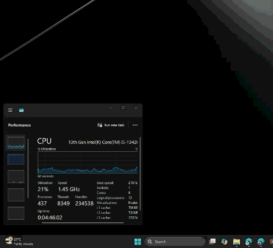 Windows 11 CPU加速更新已推送!实测:被动触发1-3秒鸡血模式 系统响应速度大增