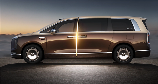 国产最豪华MPV 尊界V800最新官图发布:老板们可以换车了