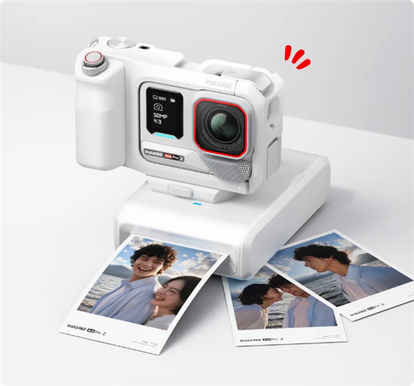 3048元起 影石Ace Pro 2冰川白影像大师套餐发布:直接打印3英寸照片