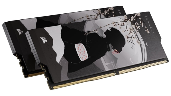 海盗船推出SHUGO DDR5限定内存:微钻孔RGB透画、4000元含2根假条