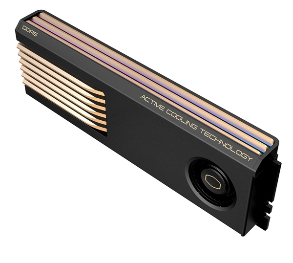 内存装上涡轮风扇!酷冷至尊+芝奇联手推DDR5新品:温度骤降15°C