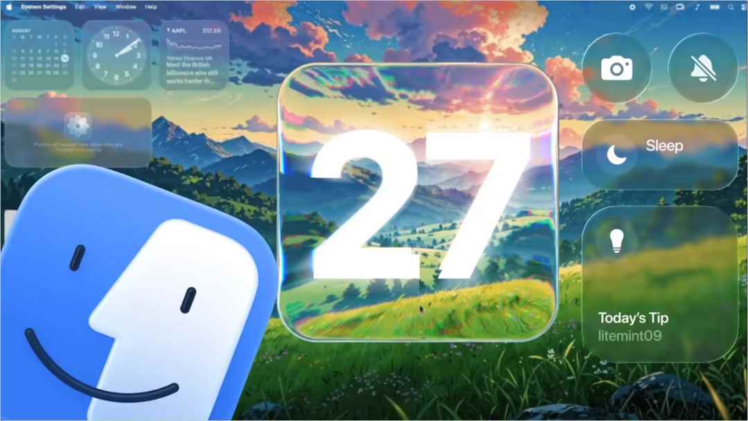 终于要改了! 苹果iOS 27将进一步完善液态玻璃设计