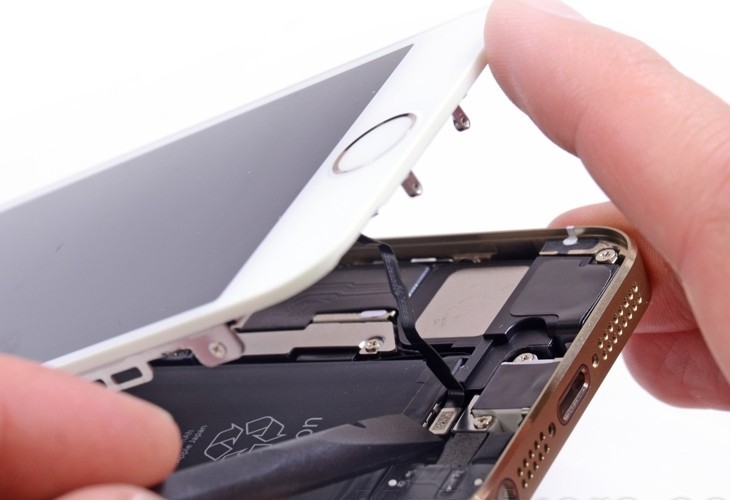 苹果iPhone 5S拆机评测:iPhone5S拆机图解详细教程(真机拆解)