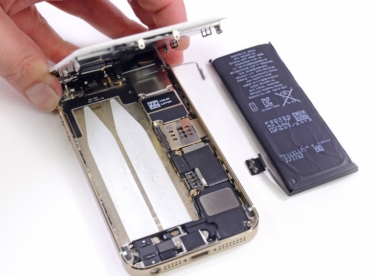 苹果iPhone 5S拆机评测:iPhone5S拆机图解详细教程(真机拆解)