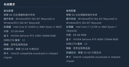 快\”玩不起\”了!剑灵厂商新游《CINDER CITY》推荐配置64GB内存 最低也是32GB