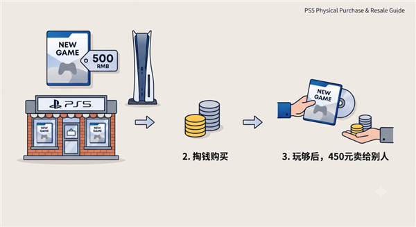 一年卖几千万份的游戏光盘 就这么被索尼砍了?