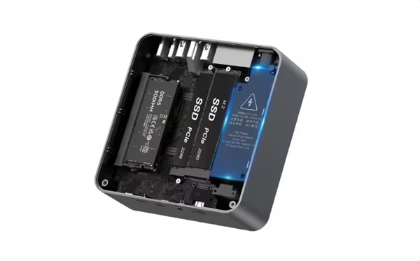 零刻EQi 304迷你机海外上市:行业首发Wildcat Lake + UFS 3.1闪存