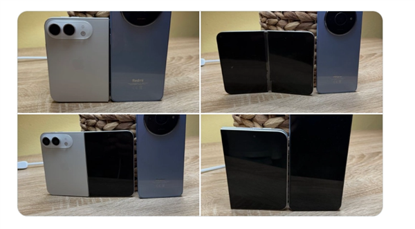 9月发布!苹果首款折叠手机iPhone Ultra白色版机模亮相:折痕明显