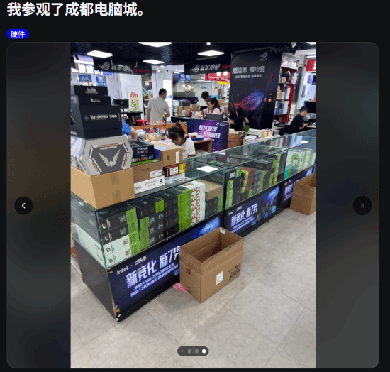 老外逛中国电脑城吃惊！没有标价 5090摆满地