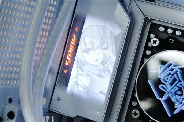 融入雕妹二次元设计!技嘉B850 AORUS ELITE-P ICE主板图赏